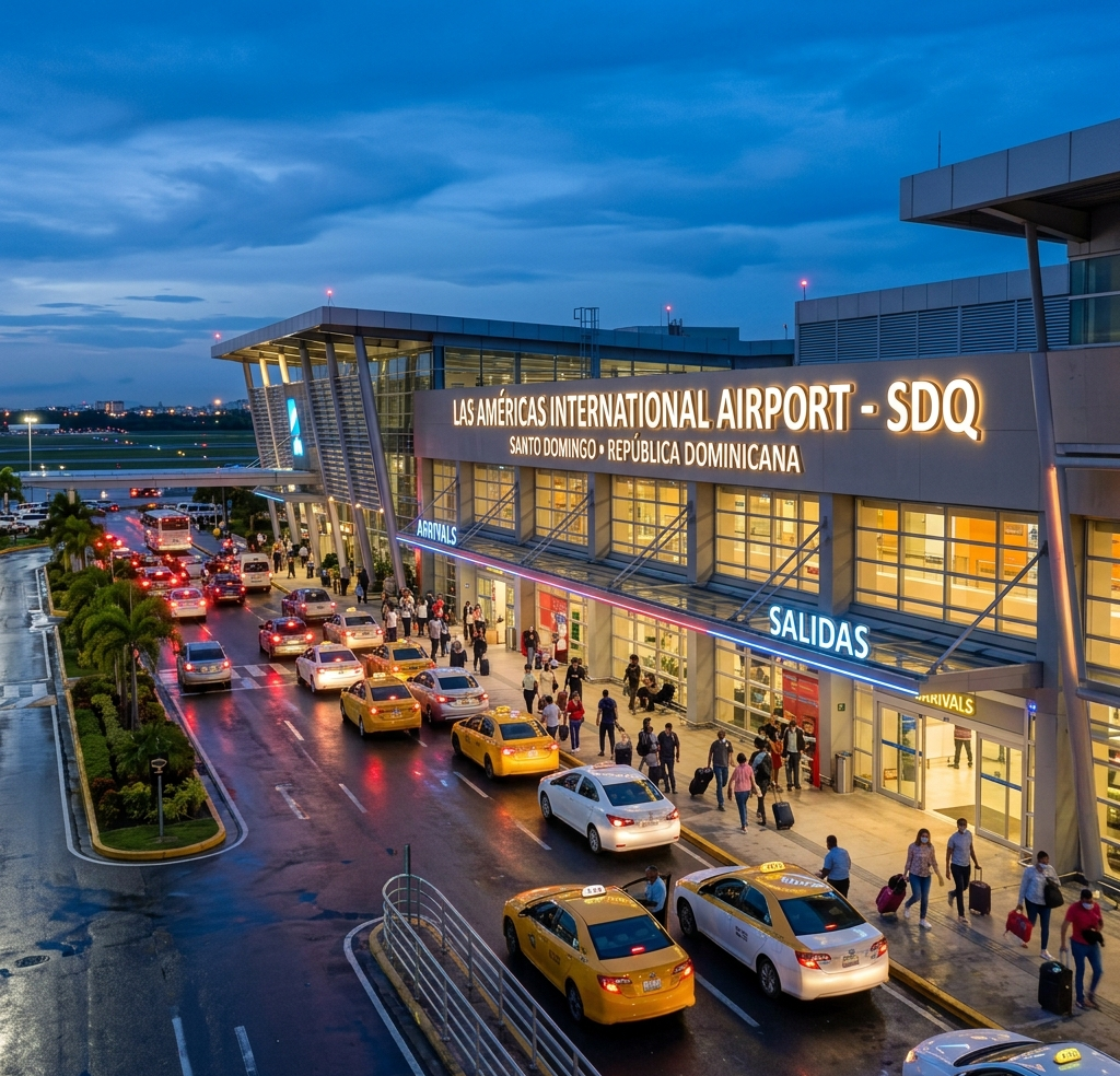 Formulario E-Ticket República Dominicana en un teléfono móvil