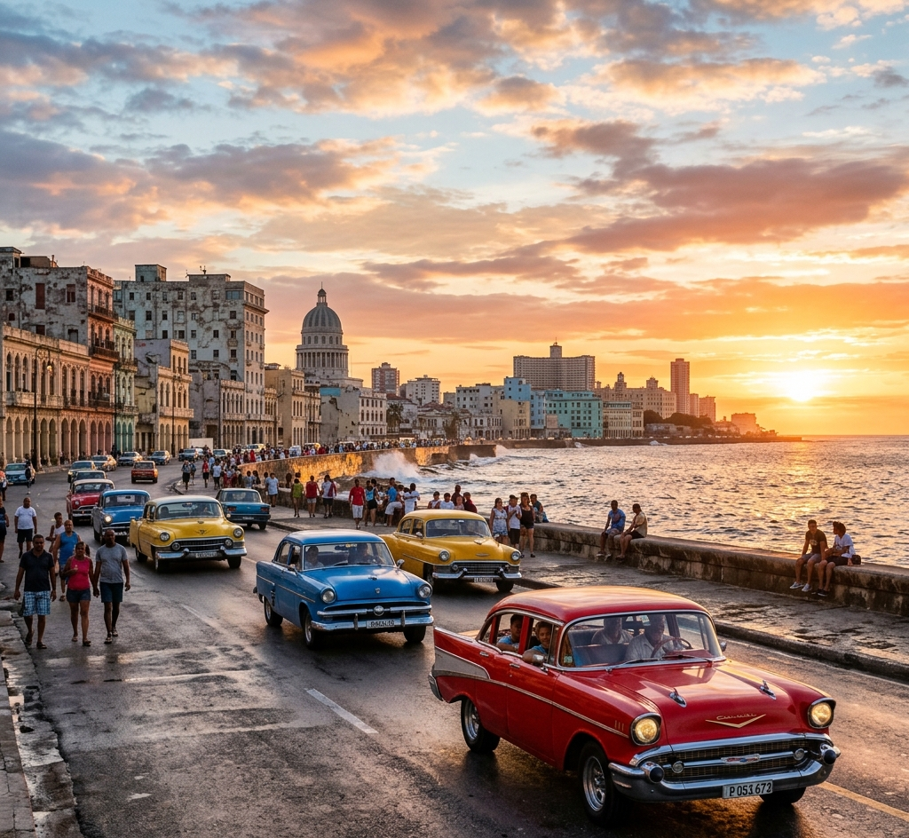 Vuelos a La Habana Cuba sin visa